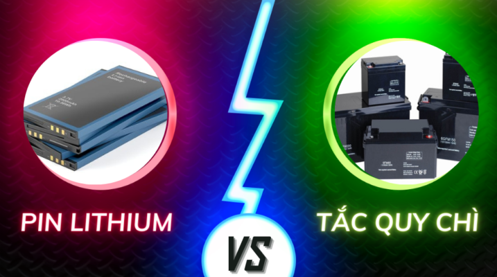 so sánh pin lithium và ắc quy chì