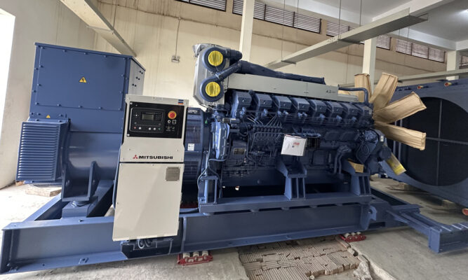 Máy phát điện Mitsubishi cho nhà hàng